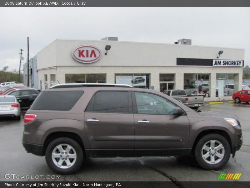 Cocoa / Gray 2008 Saturn Outlook XE AWD