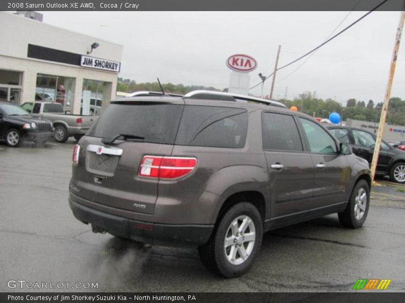 Cocoa / Gray 2008 Saturn Outlook XE AWD