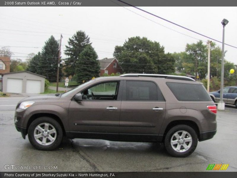 Cocoa / Gray 2008 Saturn Outlook XE AWD