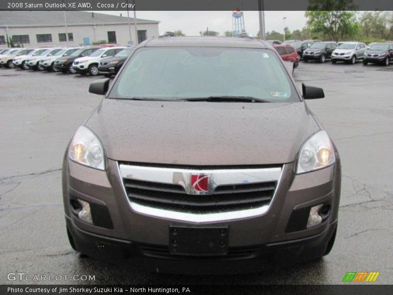 Cocoa / Gray 2008 Saturn Outlook XE AWD