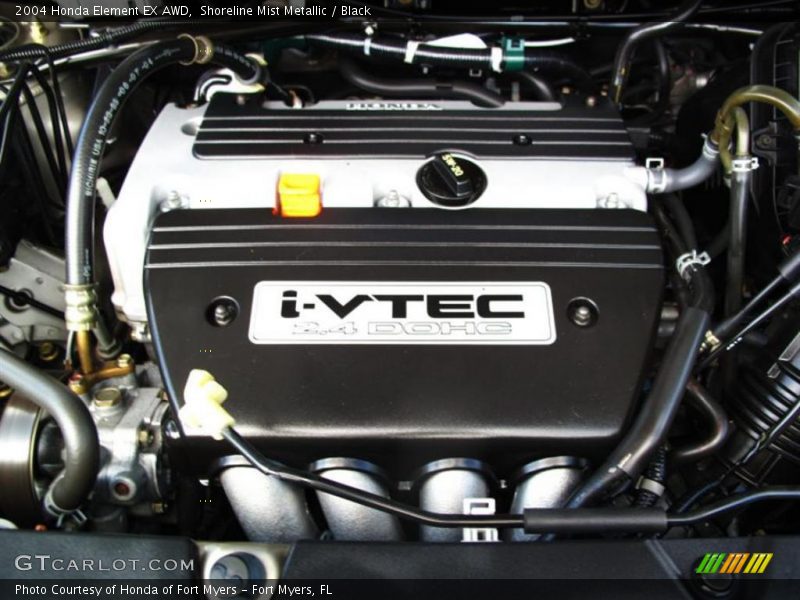  2004 Element EX AWD Engine - 2.4 Liter DOHC 16-Valve i-VTEC 4 Cylinder