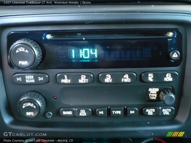 Moondust Metallic / Ebony 2007 Chevrolet TrailBlazer LT 4x4