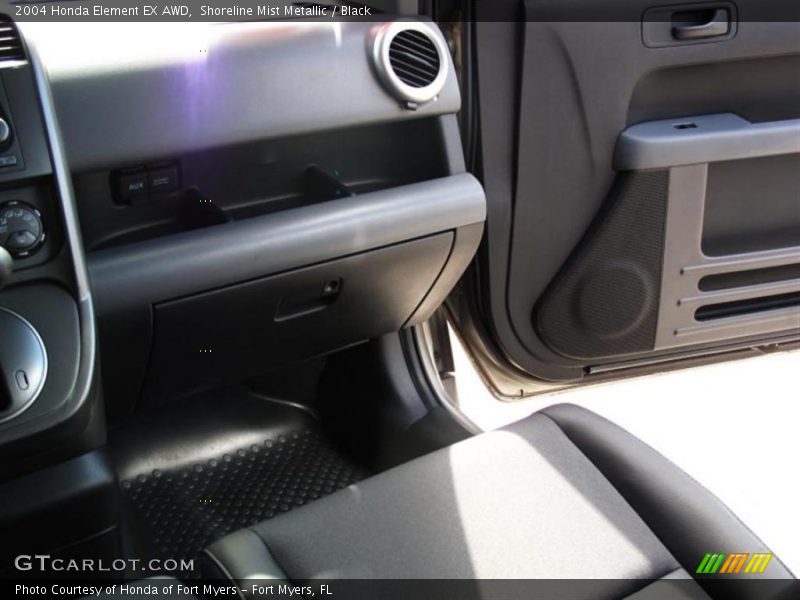 Shoreline Mist Metallic / Black 2004 Honda Element EX AWD