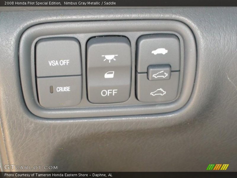 Nimbus Gray Metallic / Saddle 2008 Honda Pilot Special Edition