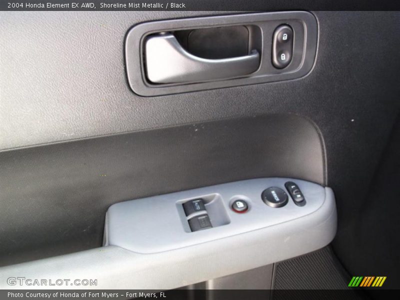 Shoreline Mist Metallic / Black 2004 Honda Element EX AWD