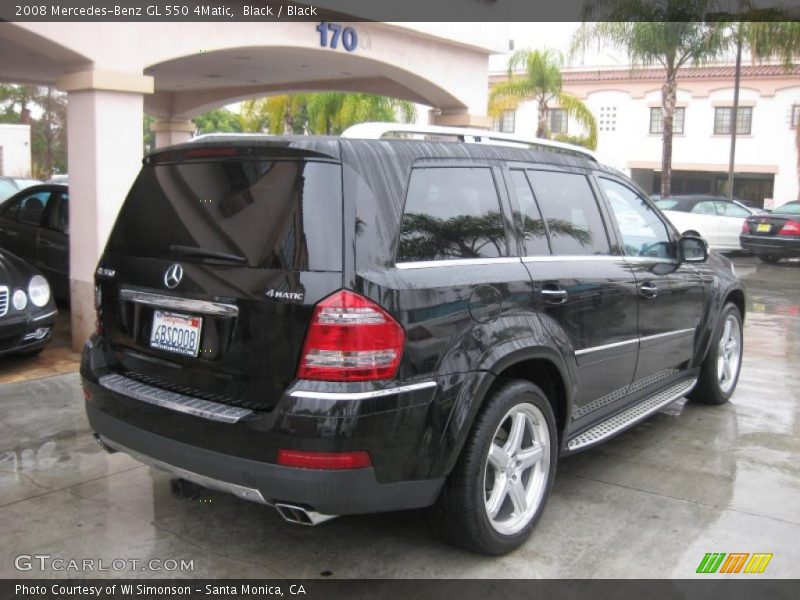 Black / Black 2008 Mercedes-Benz GL 550 4Matic