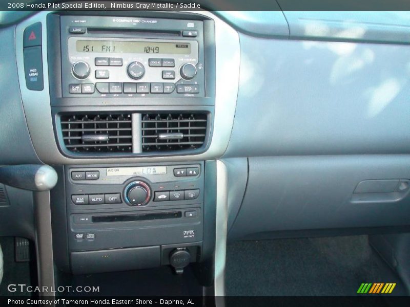 Nimbus Gray Metallic / Saddle 2008 Honda Pilot Special Edition