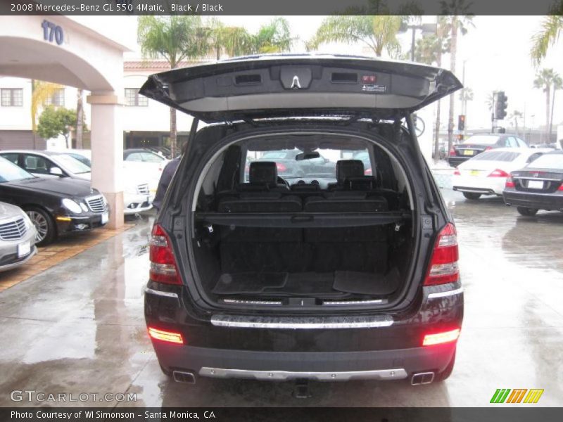 Black / Black 2008 Mercedes-Benz GL 550 4Matic