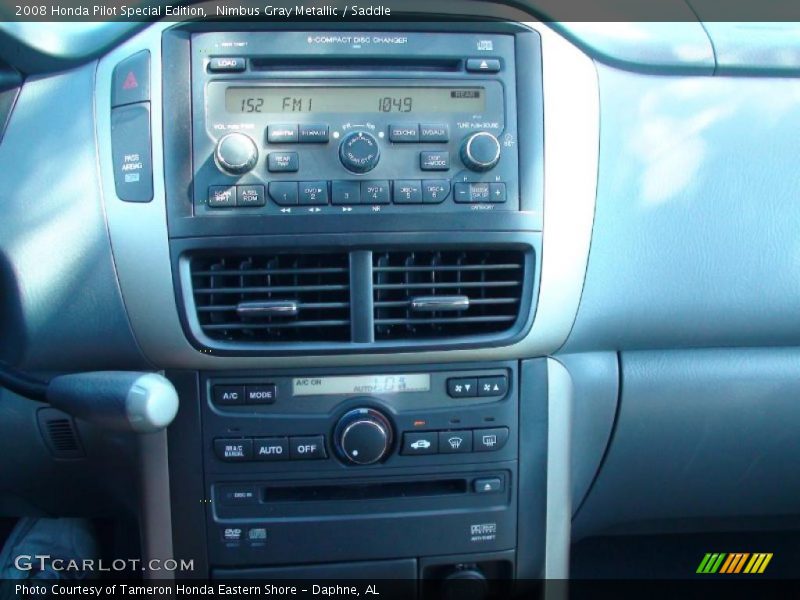 Nimbus Gray Metallic / Saddle 2008 Honda Pilot Special Edition