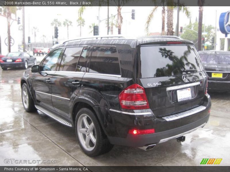 Black / Black 2008 Mercedes-Benz GL 550 4Matic