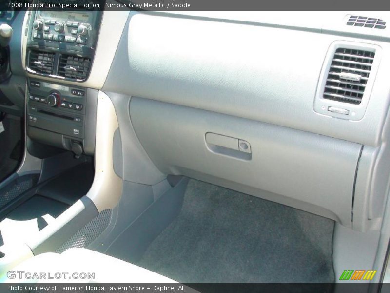 Nimbus Gray Metallic / Saddle 2008 Honda Pilot Special Edition