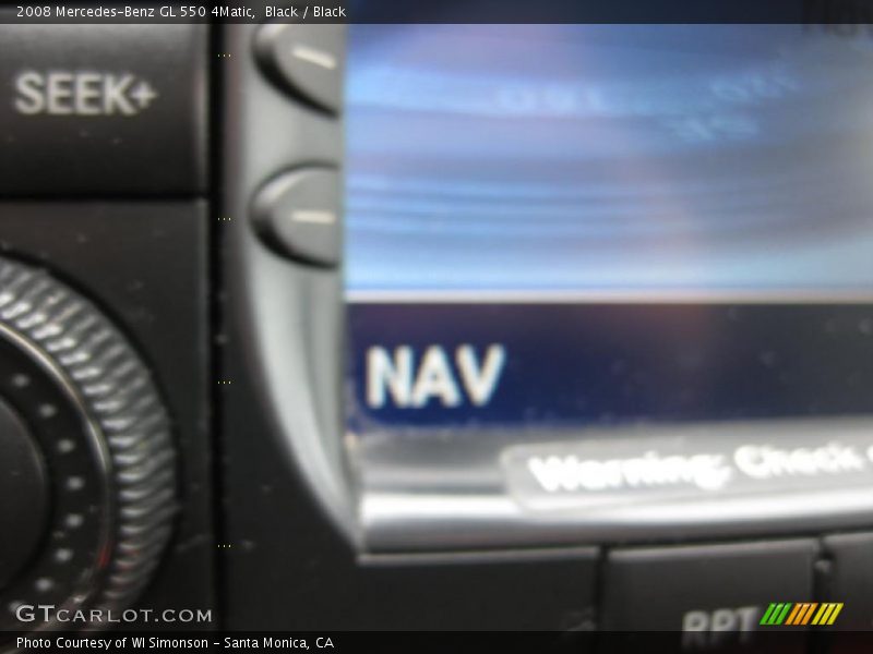 Black / Black 2008 Mercedes-Benz GL 550 4Matic