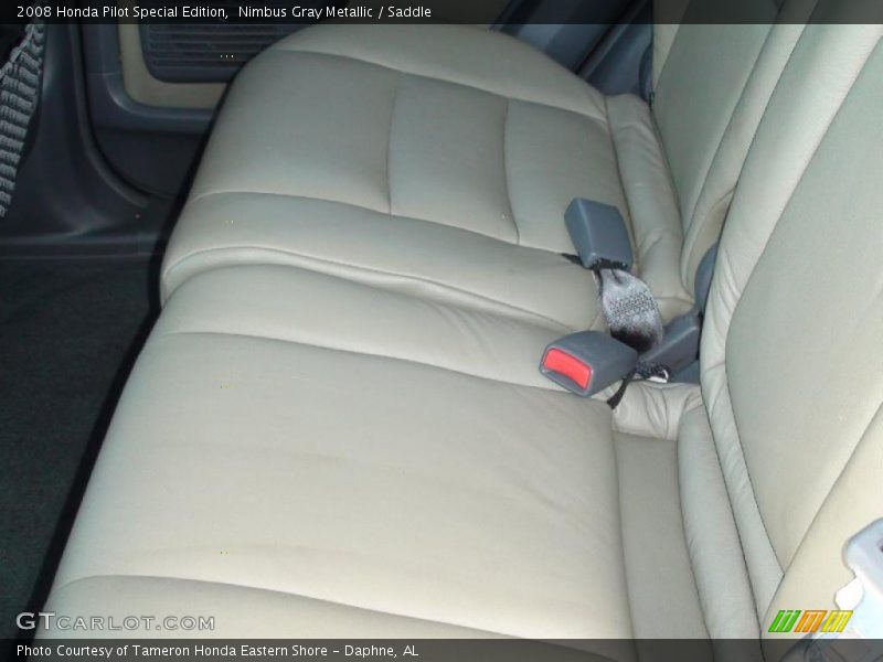 Nimbus Gray Metallic / Saddle 2008 Honda Pilot Special Edition
