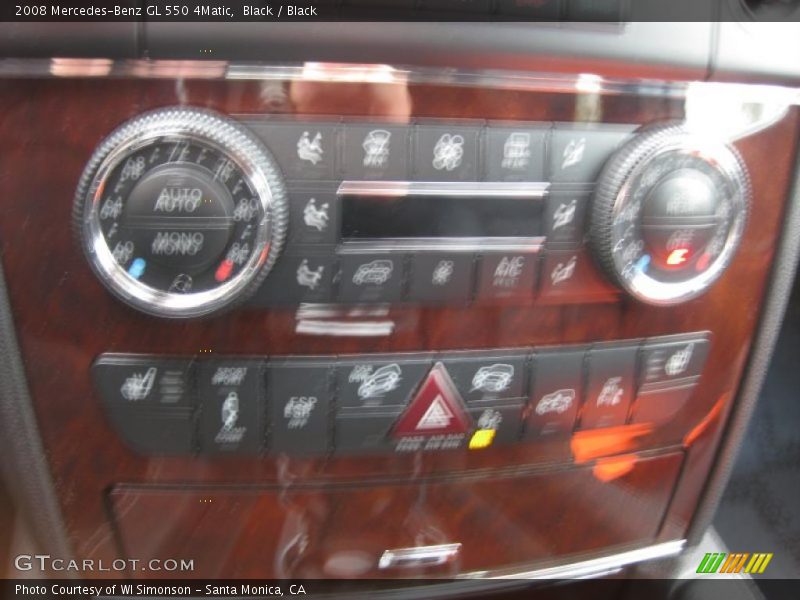 Black / Black 2008 Mercedes-Benz GL 550 4Matic
