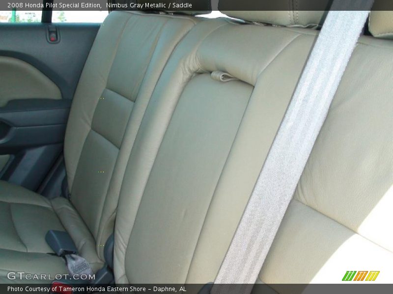 Nimbus Gray Metallic / Saddle 2008 Honda Pilot Special Edition