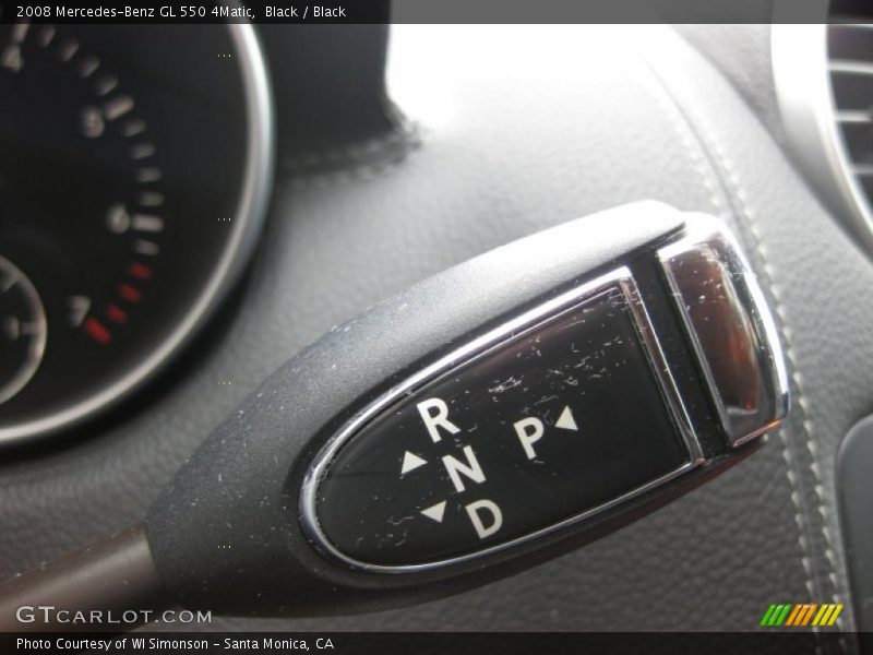 Black / Black 2008 Mercedes-Benz GL 550 4Matic