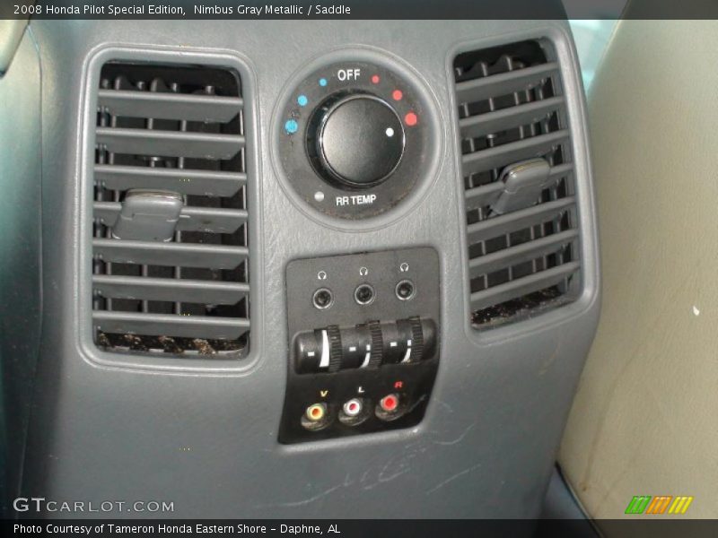 Nimbus Gray Metallic / Saddle 2008 Honda Pilot Special Edition