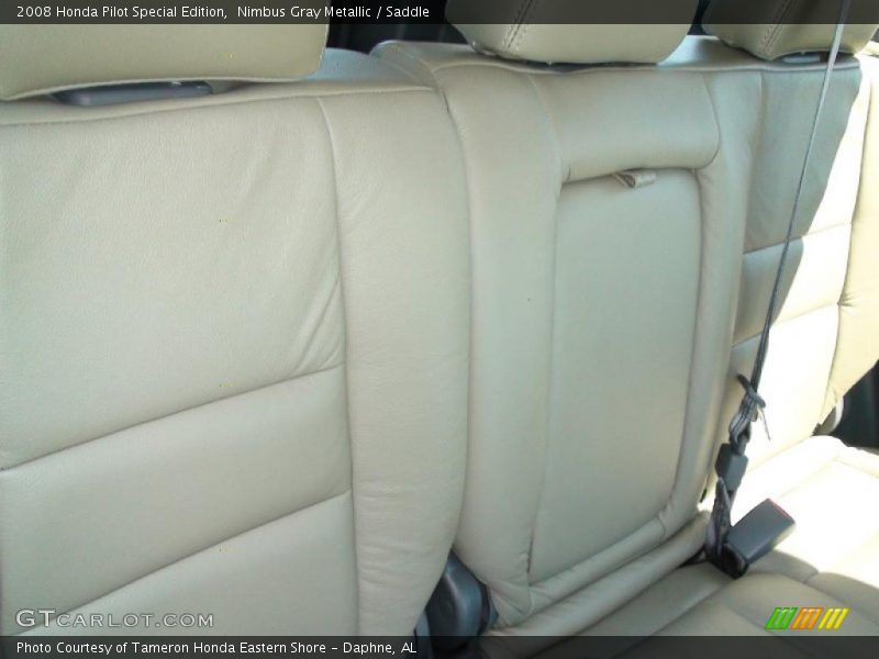 Nimbus Gray Metallic / Saddle 2008 Honda Pilot Special Edition
