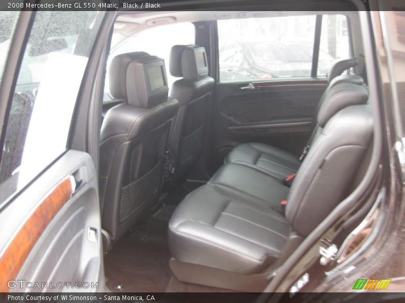 Black / Black 2008 Mercedes-Benz GL 550 4Matic