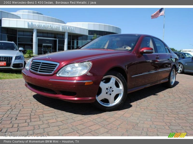 Bordeaux Red Metallic / Java 2002 Mercedes-Benz S 430 Sedan
