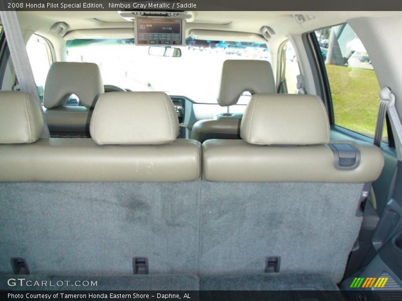 Nimbus Gray Metallic / Saddle 2008 Honda Pilot Special Edition