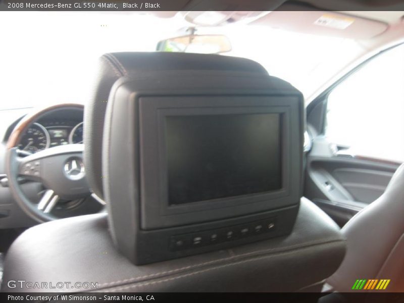 Black / Black 2008 Mercedes-Benz GL 550 4Matic