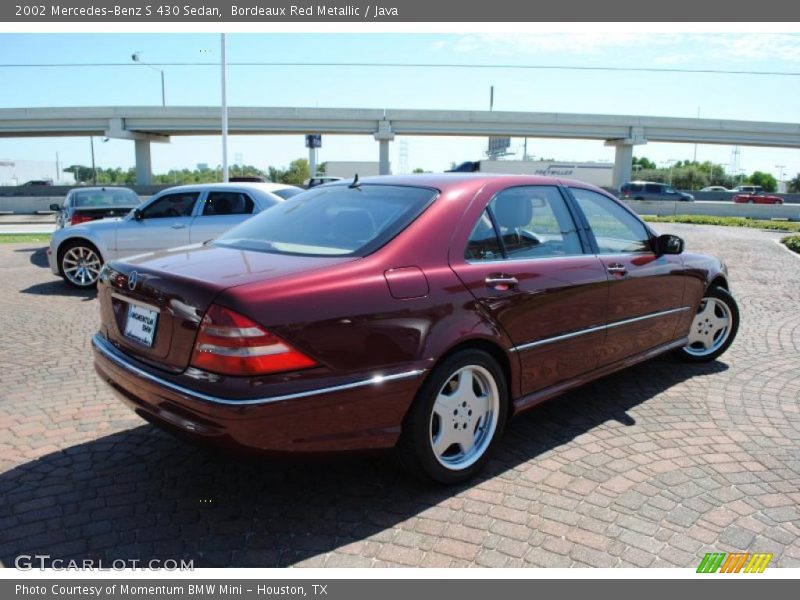 Bordeaux Red Metallic / Java 2002 Mercedes-Benz S 430 Sedan