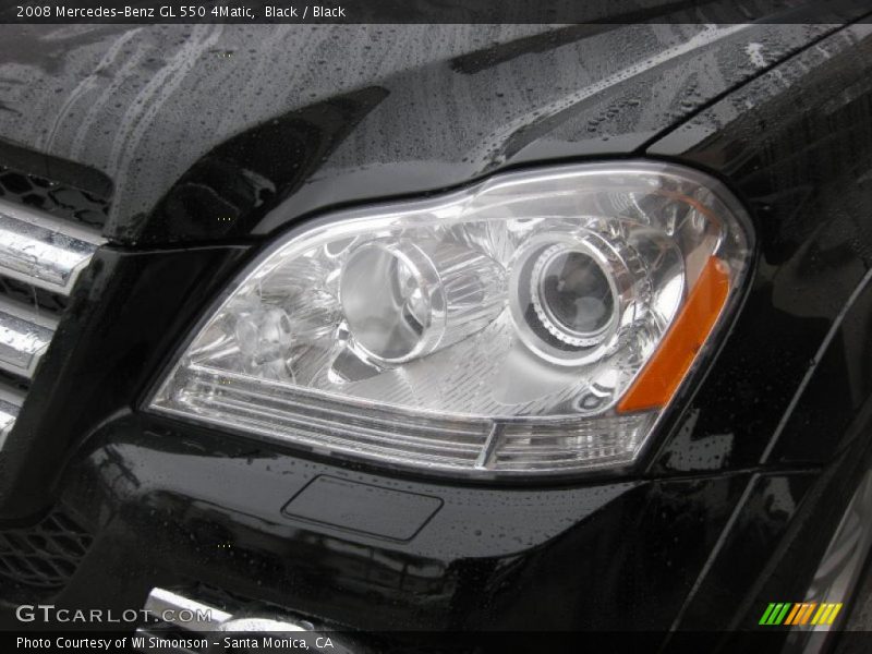 Black / Black 2008 Mercedes-Benz GL 550 4Matic