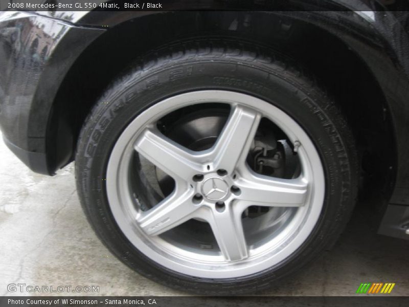 Black / Black 2008 Mercedes-Benz GL 550 4Matic