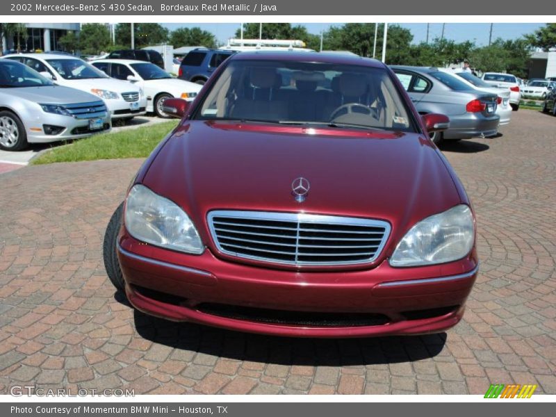 Bordeaux Red Metallic / Java 2002 Mercedes-Benz S 430 Sedan