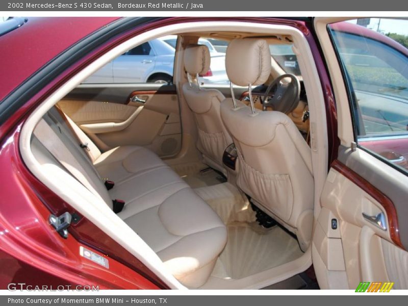 Bordeaux Red Metallic / Java 2002 Mercedes-Benz S 430 Sedan