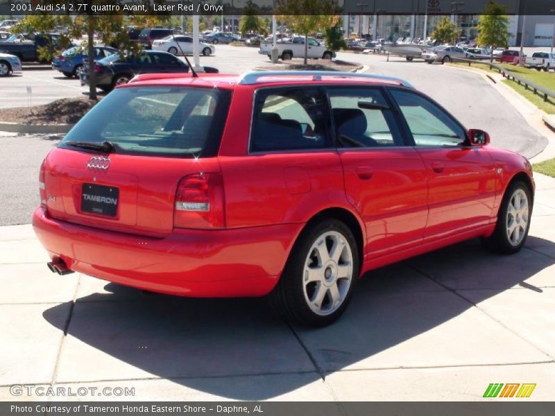 Laser Red / Onyx 2001 Audi S4 2.7T quattro Avant