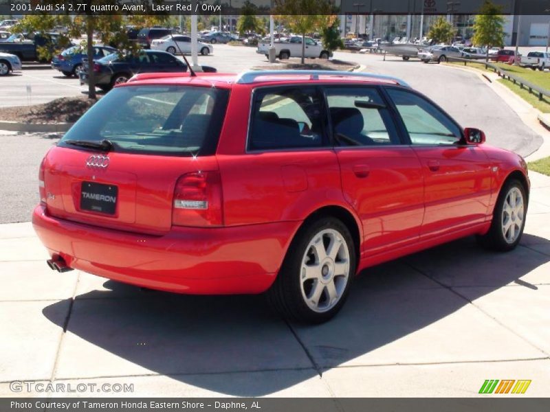 Laser Red / Onyx 2001 Audi S4 2.7T quattro Avant