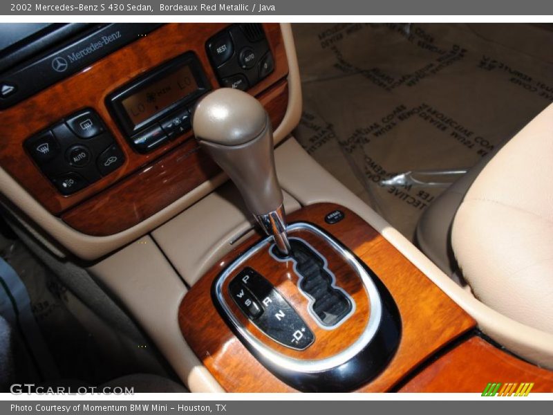 Bordeaux Red Metallic / Java 2002 Mercedes-Benz S 430 Sedan