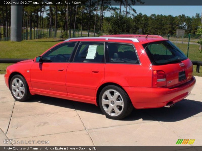 Laser Red / Onyx 2001 Audi S4 2.7T quattro Avant