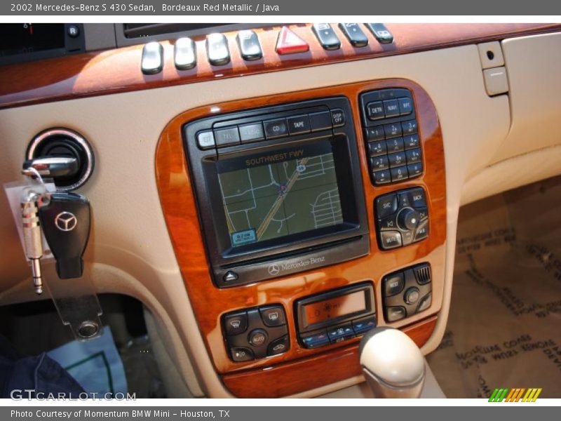 Bordeaux Red Metallic / Java 2002 Mercedes-Benz S 430 Sedan