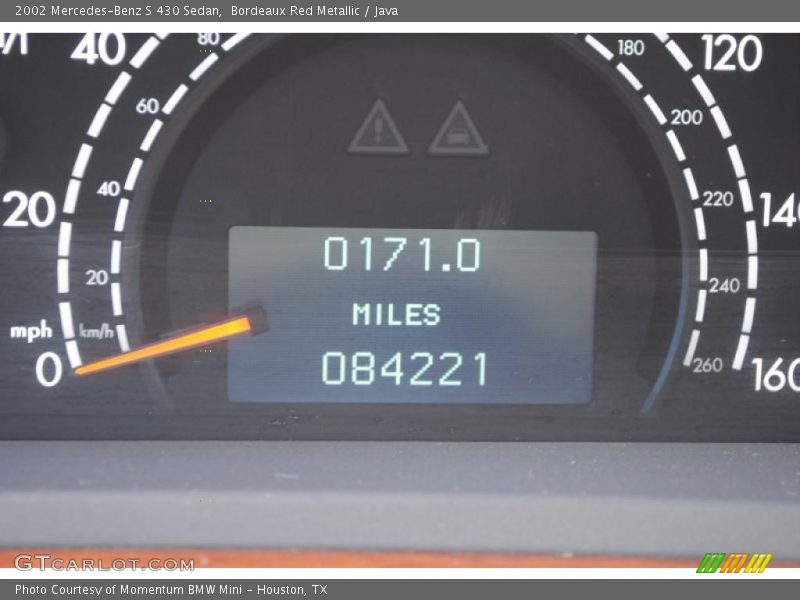 Bordeaux Red Metallic / Java 2002 Mercedes-Benz S 430 Sedan