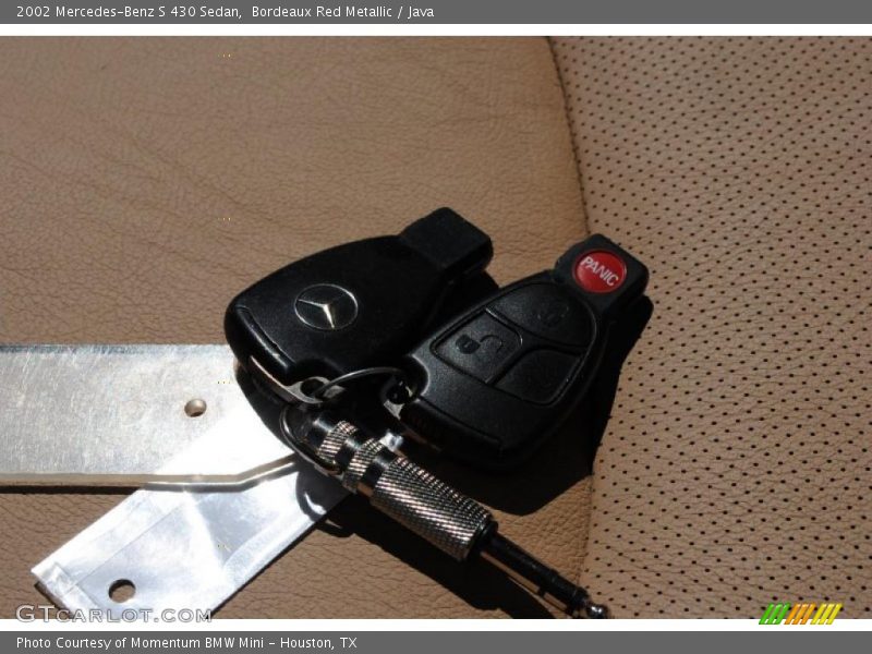 Bordeaux Red Metallic / Java 2002 Mercedes-Benz S 430 Sedan