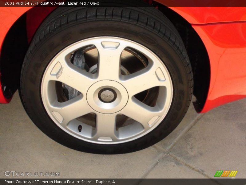 Laser Red / Onyx 2001 Audi S4 2.7T quattro Avant