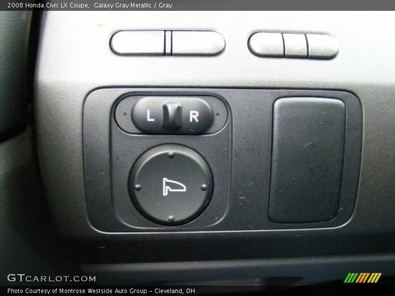 Galaxy Gray Metallic / Gray 2008 Honda Civic LX Coupe