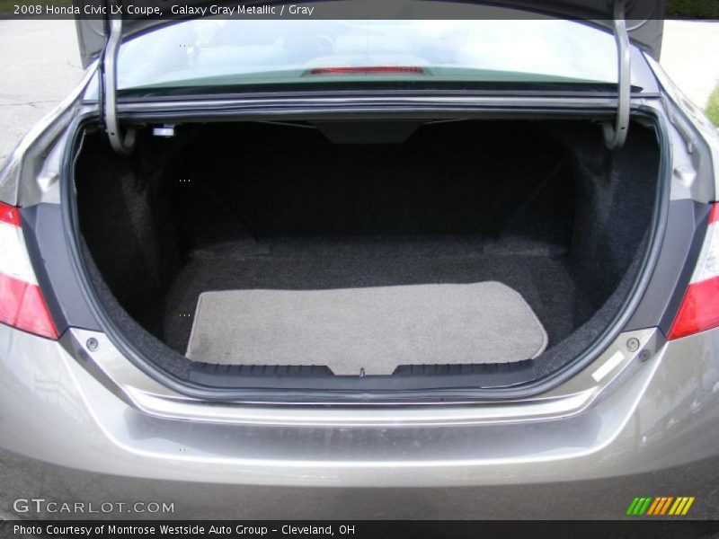 Galaxy Gray Metallic / Gray 2008 Honda Civic LX Coupe