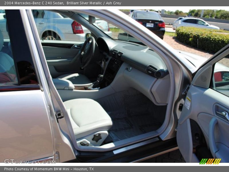 Brilliant Silver Metallic / Ash Grey 2004 Mercedes-Benz C 240 Sedan