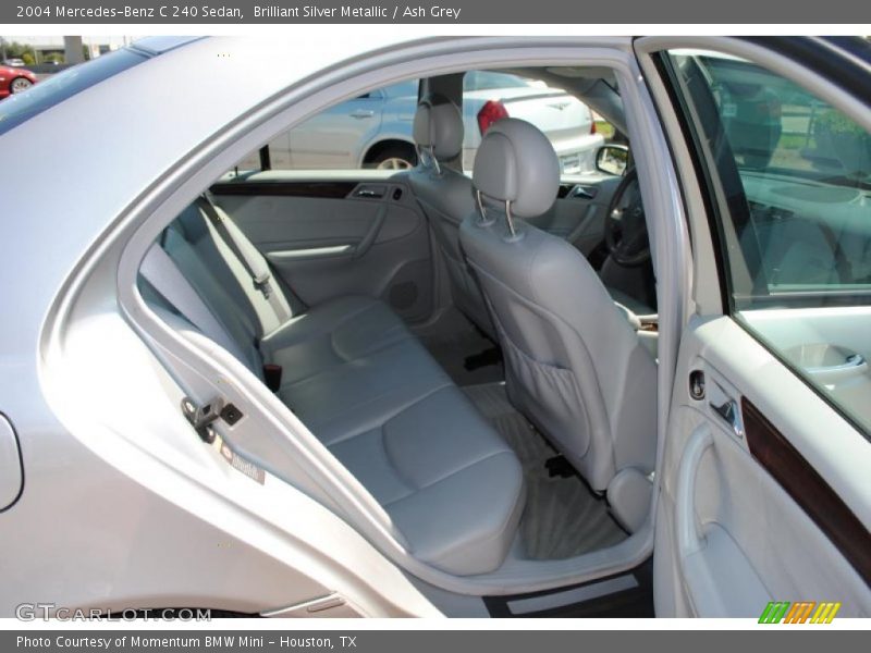 Brilliant Silver Metallic / Ash Grey 2004 Mercedes-Benz C 240 Sedan