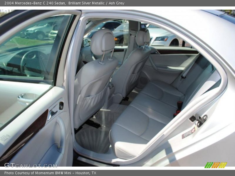 Brilliant Silver Metallic / Ash Grey 2004 Mercedes-Benz C 240 Sedan