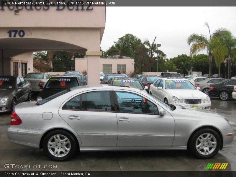 Brilliant Silver Metallic / Ash 2004 Mercedes-Benz E 320 Sedan