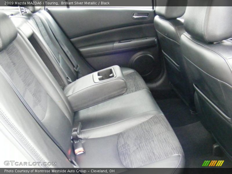 Brilliant Silver Metallic / Black 2009 Mazda MAZDA6 i Touring