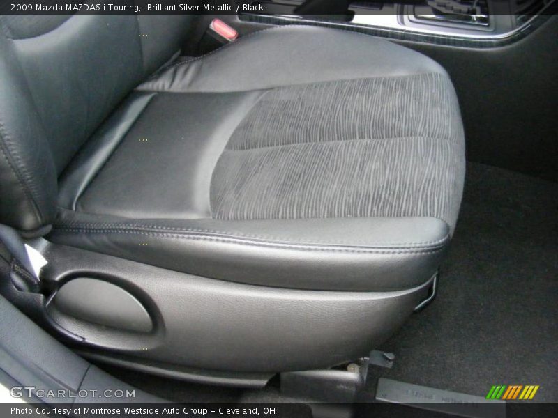 Brilliant Silver Metallic / Black 2009 Mazda MAZDA6 i Touring
