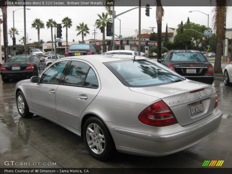 Brilliant Silver Metallic / Ash 2004 Mercedes-Benz E 320 Sedan