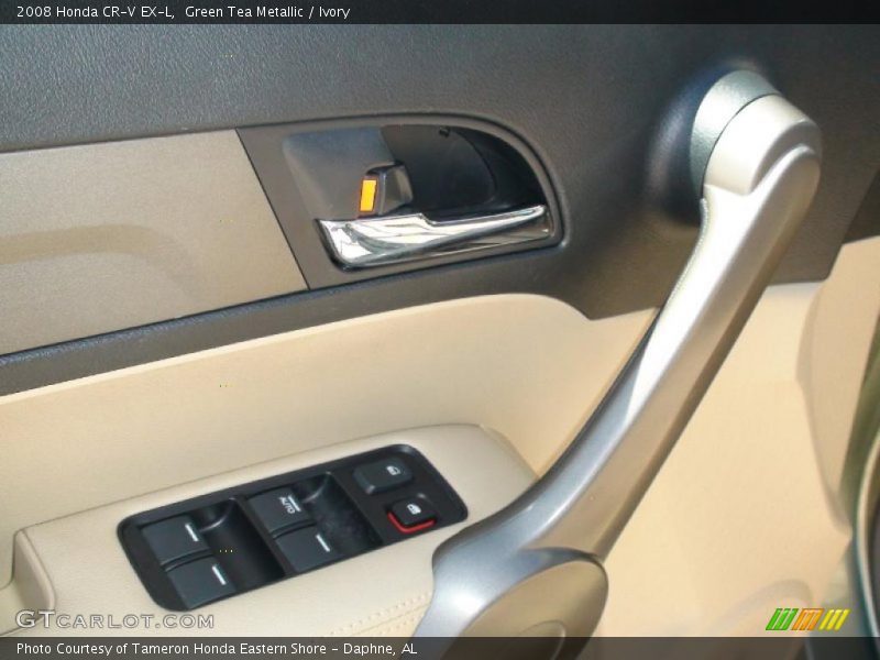 Green Tea Metallic / Ivory 2008 Honda CR-V EX-L