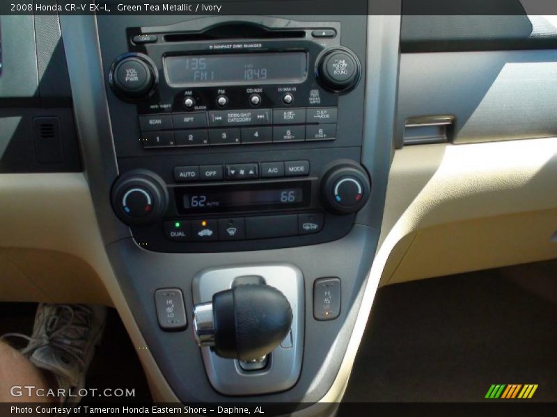 Green Tea Metallic / Ivory 2008 Honda CR-V EX-L